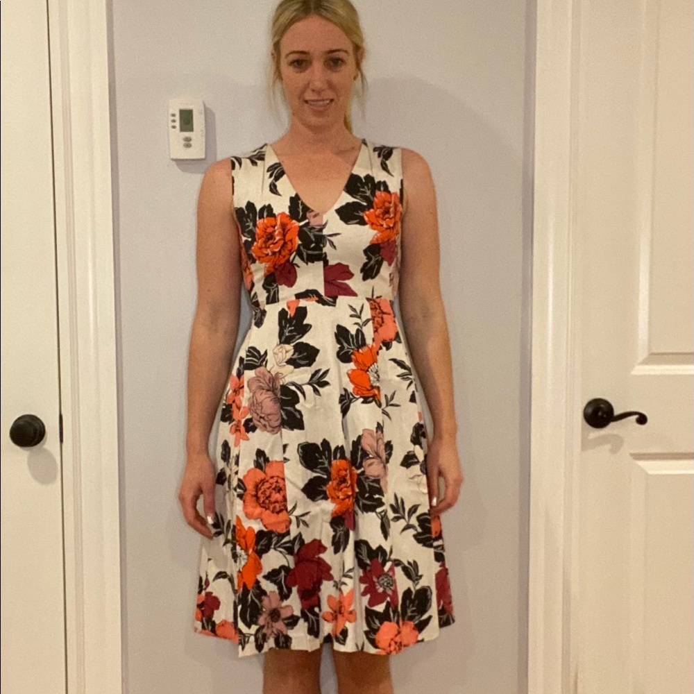 A-Like Floral Ann Taylor Dress